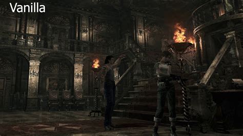 Resident Evil 0 Hd Remaster Ultra Graphics Mod Comparison Youtube