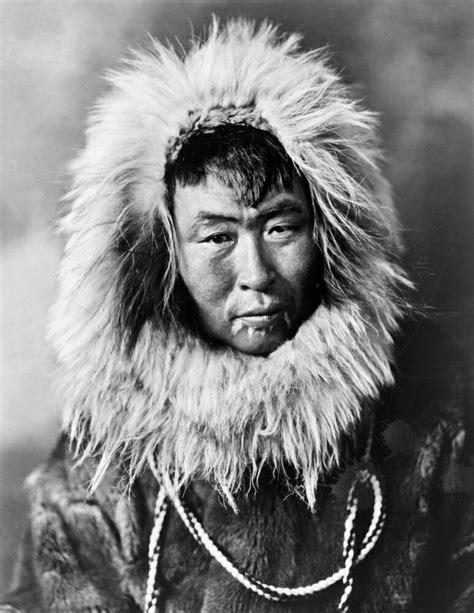 Posterazzi Alaska Eskimo Man C Nan Eskimo Man Wearing Traditional Fur Clothing Alaska