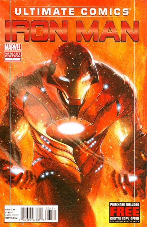Ultimate Comics Iron Man 1 120 Ratio Variant Gabriele Dellotto