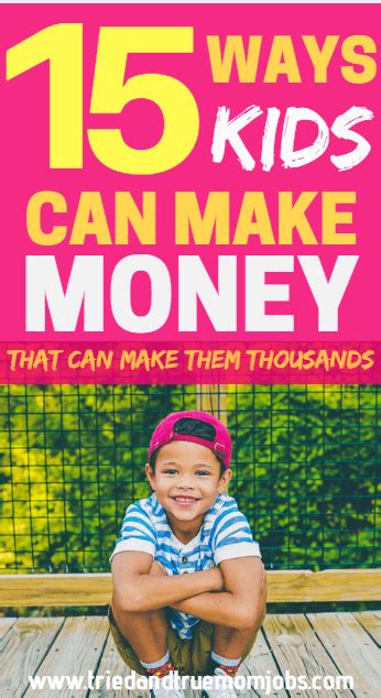 Best Ways To Make Money As A Kid