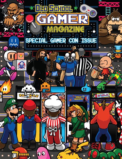 Old School Gamer Magazine Issue 125 Special Gamer Con Issue 2019