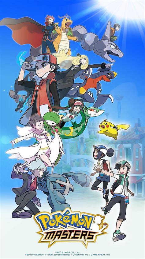Here s the official Pokémon Masters smartphone wallpaper May just have