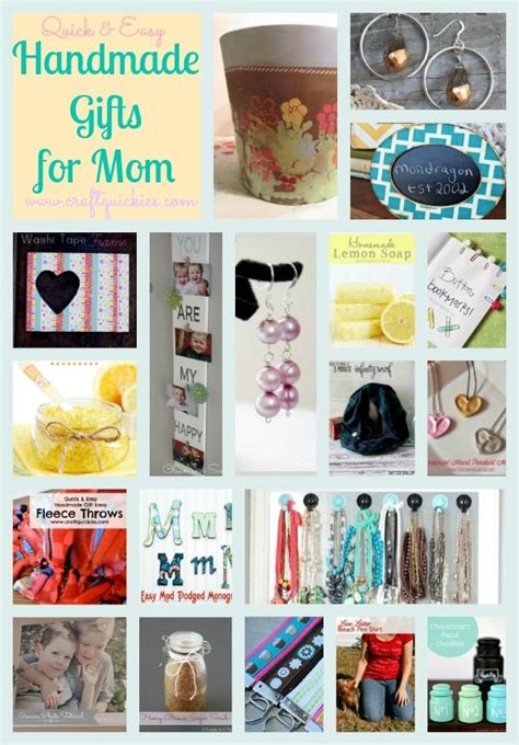 19 Quick And Easy Handmade Ts For Mom