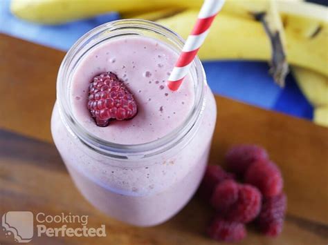Raspberry Banana Smoothie Cooking Perfected