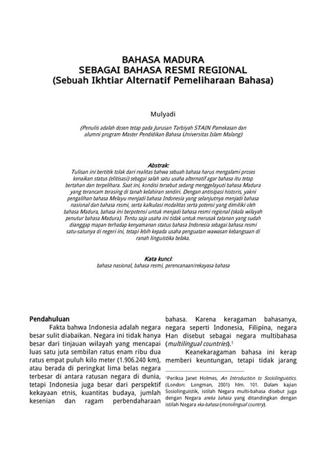 Contoh Abstrak Skripsi Dalam Bahasa Inggris Dan Bahasa Indonesia
