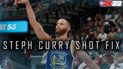 Stephen Curry Jumpshot Fix NBA 2k22 YouTube