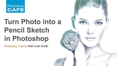 Turn A Photo Into A Pencil Sketch In Photoshop Tutorial Youtube