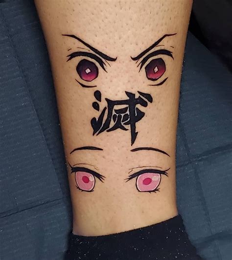 Demon Slayer Tattoos Done By Tattoosbyx Anime Tattoos Gaming