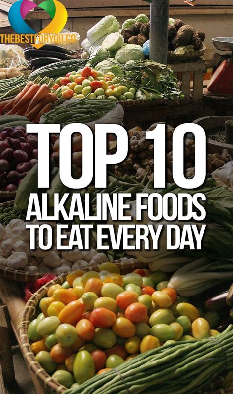 TOP 10 ALKALINE FOODS TO EAT EVERY DAY | Alkaline diet ...