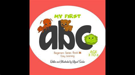 My First Abc Reading Book For Kids Youtube