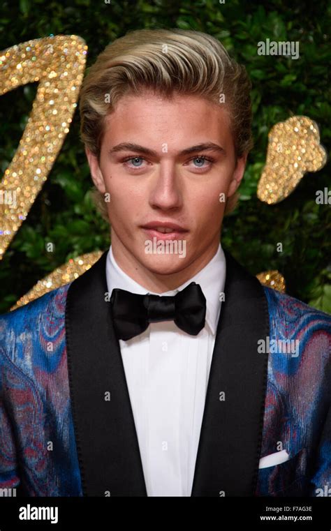 Lucky Blue Smith At The British Fashion Awards 2015 In London Stock
