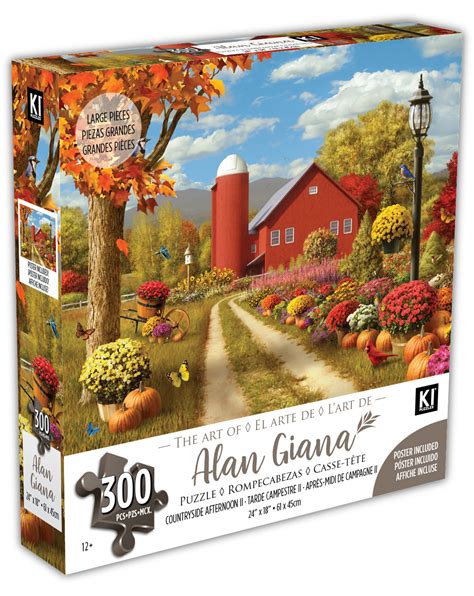 Countryside Afternoon Ii 300 Pieces Karmin International Puzzle
