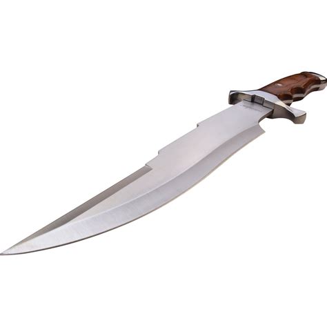It's towards the cheaper end of what you should expect to pay for a bowie knife but it's. Survival Bowie Knife 14.5 Inch Fixed Blade Knife Brown Pakka