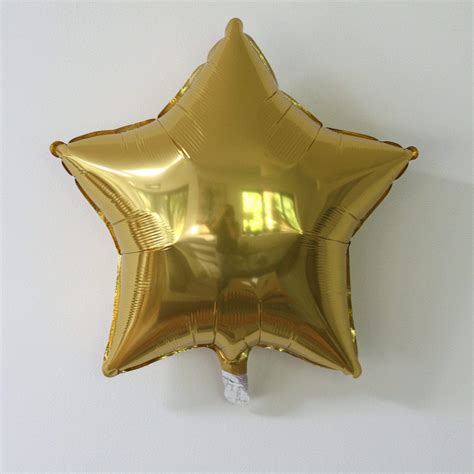 Gold Star Foil Balloons Helium Balloons Online Balloonery Pretty