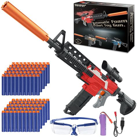 Buy Electric Automatic Toy Guns For Fortnite Nerf Guns Bullets Soft Bullet Foam Dart Sniper