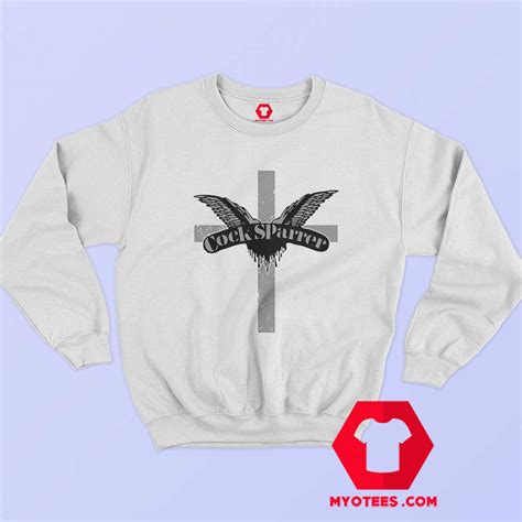 Jesus Cock Sparrer Cross Logo Unisex Sweatshirt