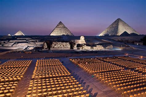 Sound And Light Show At Giza Pyramids Voyage Egypte Séjour Egypte Pas Cher