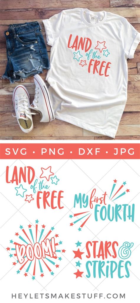 Fourth of July SVG Bundle - Hey, Let's Make Stuff