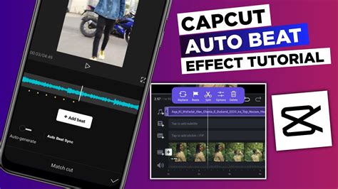 Capcut Auto Beat Sync Tutorial Capcut Music Beat Beat Sync Video