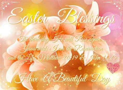 Easter Blessings Have A Beautiful Day Pictures Photos And Images For