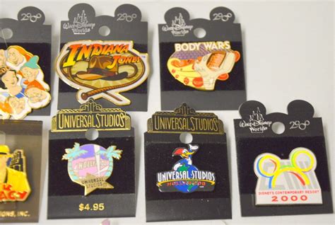 12 Disney Collectible Pins All New See Write Up For Names Surplus