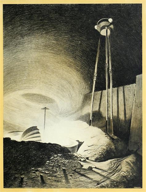 Henrique Alvim Corrêa’s Illustrations For The War Of The Worlds 1906 The Fat Bastard Gazette