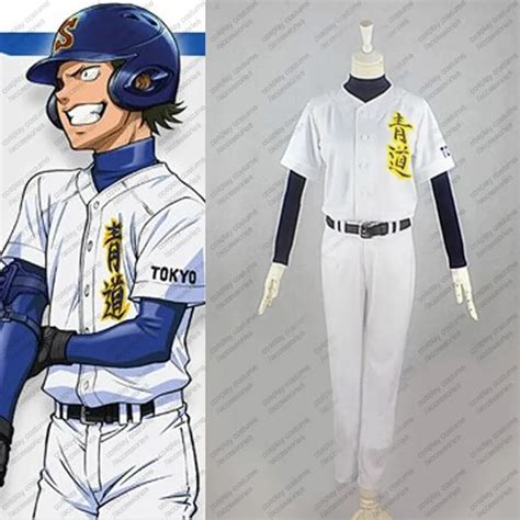ace of diamond daiya no a eijun sawamura satoru furuya haruichi kominat baseball jersey baseball