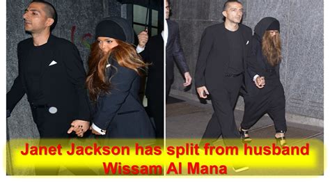 Janet Jackson Has Split From Husband Wissam Al Mana Youtube