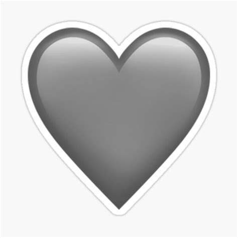 Heart Emoji Sticker By Blvckbleach Redbubble