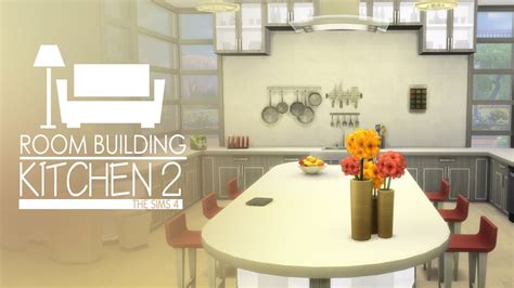The Sims 4 Room Build Kitchen 2 Cool Kitchen Stuff Youtube
