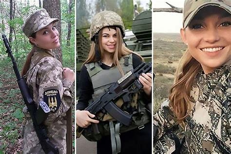 Meet The Stunning Female Soldiers Defending Ukraine From Vladimir Putin