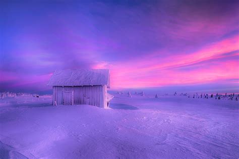 Photos Winter Nature Snow Houses