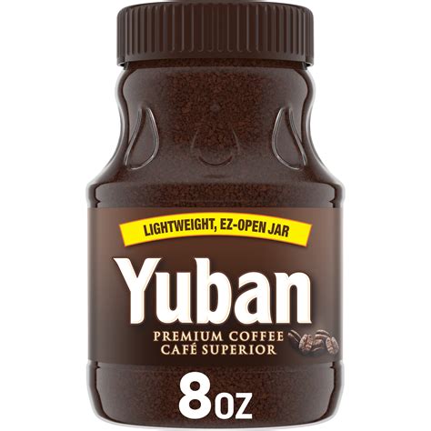 Yuban Premium Instant Coffee 8 Oz Jar