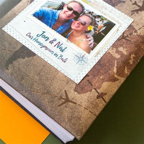 Personalised Honeymoon Photo Album By Natalie Ryan Design