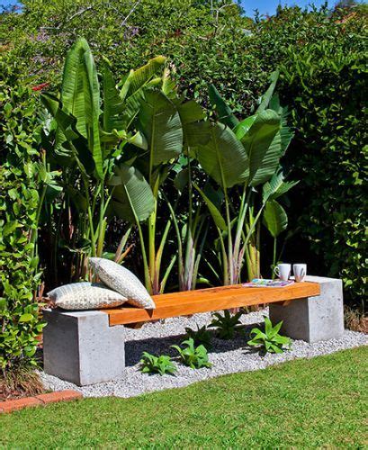 Bloques de vidrio y pavés. Ideas para tu Jardin con Bloques de Cemento | Bancas para jardin, Jardines y Decoraciones de jardín
