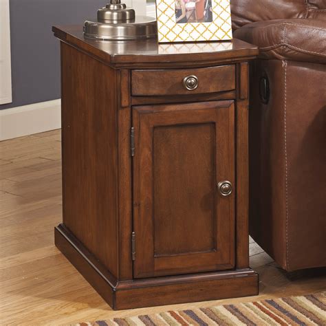See more ideas about side table, table, furniture side tables. Signature Design By Ashley Laflorn Medium Brown Power ...