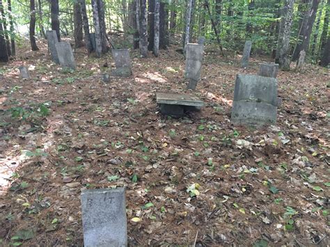 Towle Cemetery Brownfield Maine Cemeteries