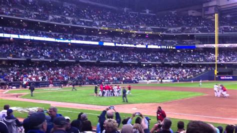 Cardinals Vs Brewers Game 6 2011 NLCS Post Game Celebration YouTube