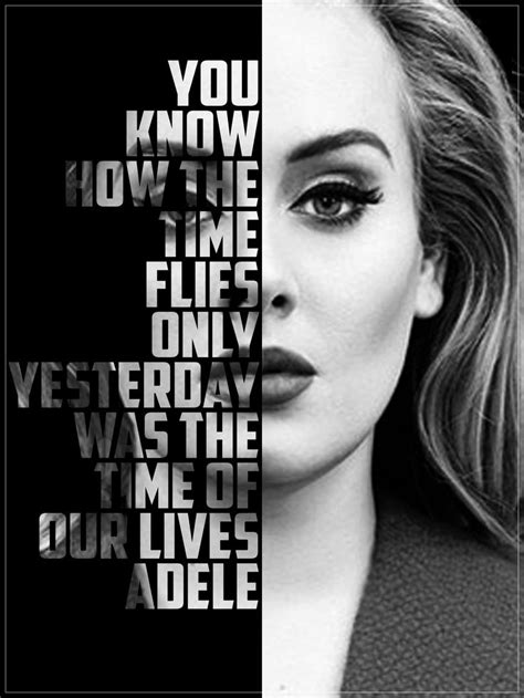 Adele Art Photoshop Typography Someone Like You Lyrics Singer Adele