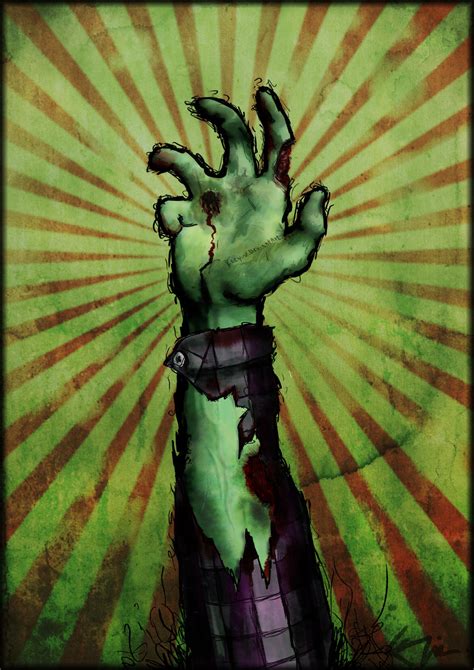 Zombie Hand By Keeyou On Deviantart