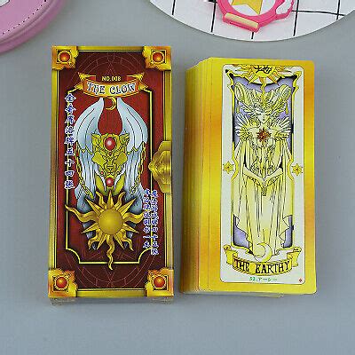 Anime Cardcaptor Sakura Clow Cards Cosplay Fortune Tarot Card Captor