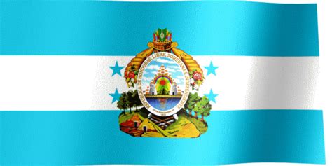 Flag Of Honduras  All Waving Flags