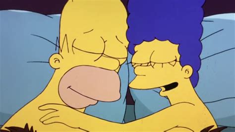 Homer And Marge Snoring In Bed Until They Said Good Night In Their Sleep Youtube
