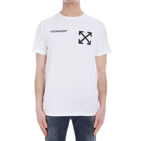 T Shirt Men Off White T Shirt Off White Men White T Shirt Off White