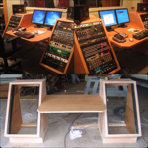 Rack Mount Home Recording Studio Setup Studio Desk Home Studio Setup