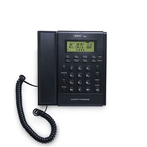 Buy Orpat 3862 Blue Caller Id Telephone