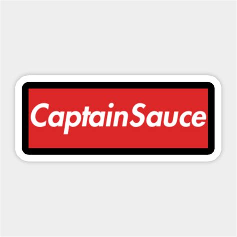 Captainsauce Captainsauce Sticker Teepublic