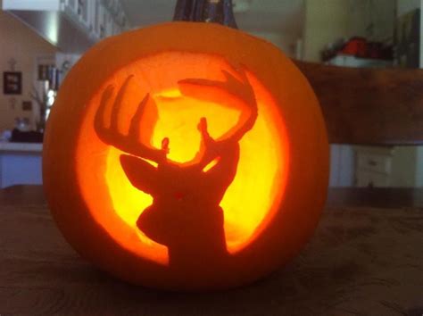 Pumpkin Carving Deer