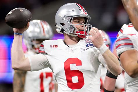 Kyle Mccord Well Prepared For Ohio State Qb Battle ‘he Has That Swagger The Athletic