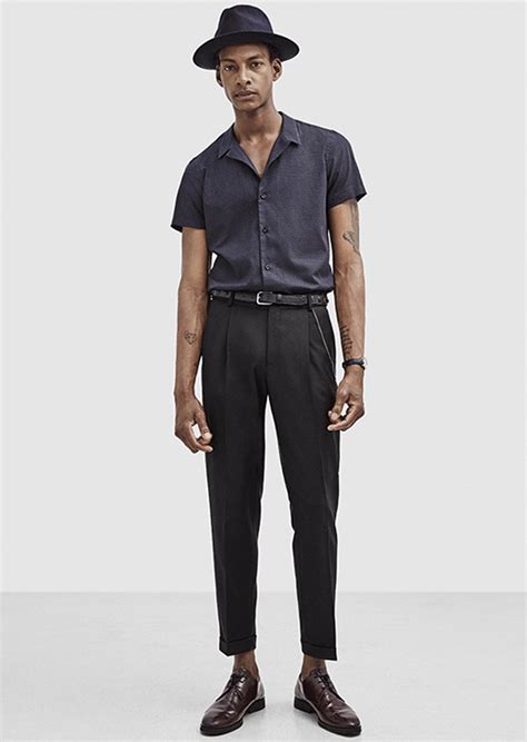 Pin By Ryan S Bowman On Dress Mens High Waisted Trousers Pants